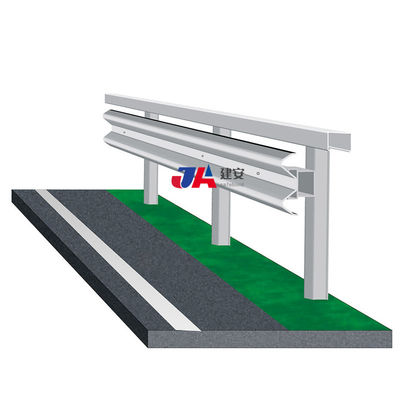 AASHTO M-180 Padrão Galvanizado W Beam Highway Guardrail para Proteção de Barreira de Choque