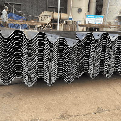 Estrada de segurança do tráfego galvanizado de aço guarda de trilho da fábrica de Shandong diretamente