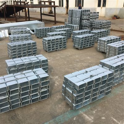 Galvanizado por imersão a quente Q345 SJ345R U Tipo de vedação de aço espaçador Bloco W Beam Highway Guardrail