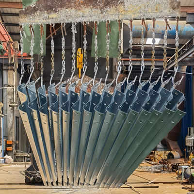 Reboque galvanizado com feixe W com certificado CE/BV/ISO 9001/ISO 14001/ISO 18001