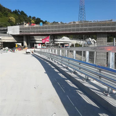 Q345 SJ345R Sistema de corrimão de três vigas de aço galvanizado para segurança rodoviária