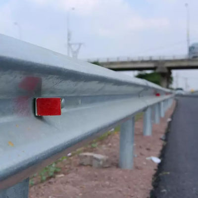 Corrimão de proteção de aço galvanizado seguro para o trânsito rodoviário com grau de material Q345 SJ345R