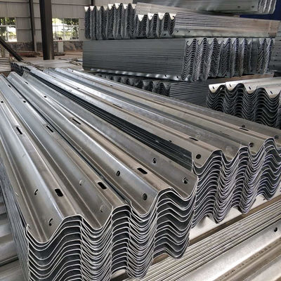 Corrimão de proteção de aço galvanizado seguro para o trânsito rodoviário com grau de material Q345 SJ345R
