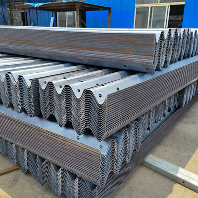 Corrimão de proteção de aço galvanizado seguro para o trânsito rodoviário com grau de material Q345 SJ345R