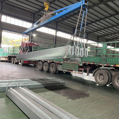 Corrimão galvanizado de segurança exterior para proteção de barreiras rodoviárias em 2022