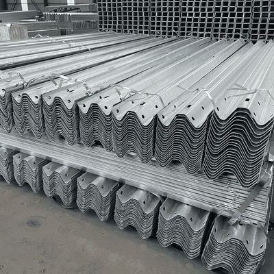 Q235 Q345 W Barreira de trânsito de vigas com tecnologia galvanizada a quente laminada a frio