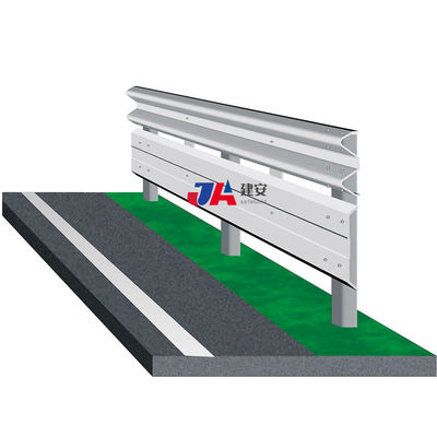 Q235 Q345 Corrimão rodoviário revestido em pó de aço galvanizado com e segurança exterior