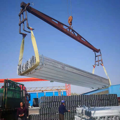 Q235 Q345 Corrimão rodoviário revestido em pó de aço galvanizado com e segurança exterior